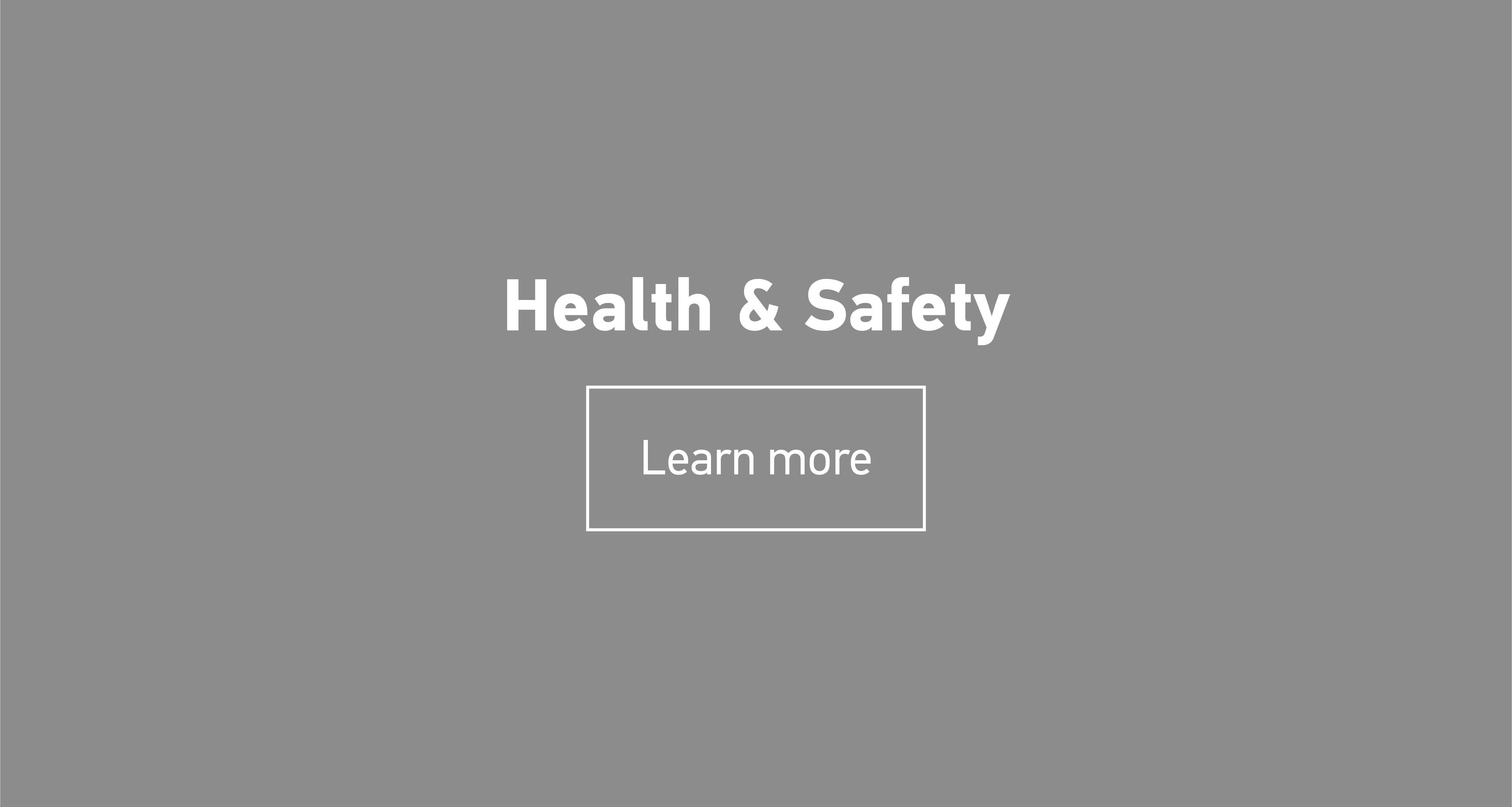Health & Safety
